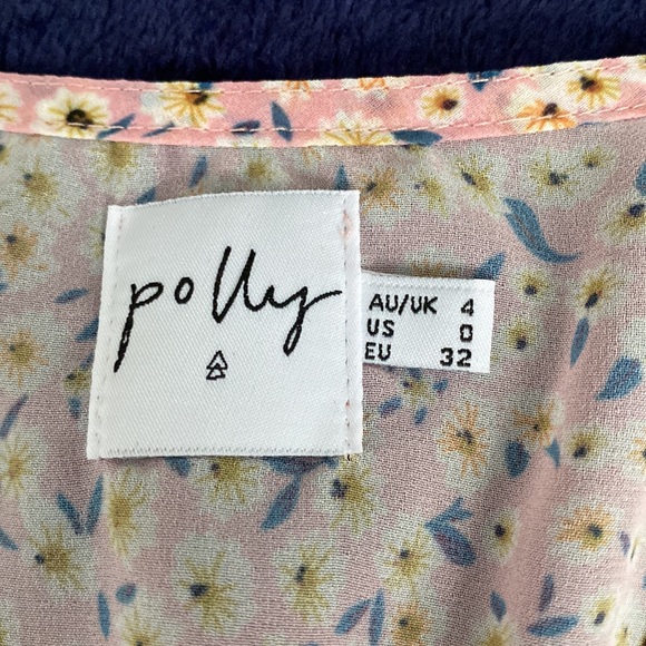 Princess Polly Pink Floral Crop Top - Picture 3 of 4